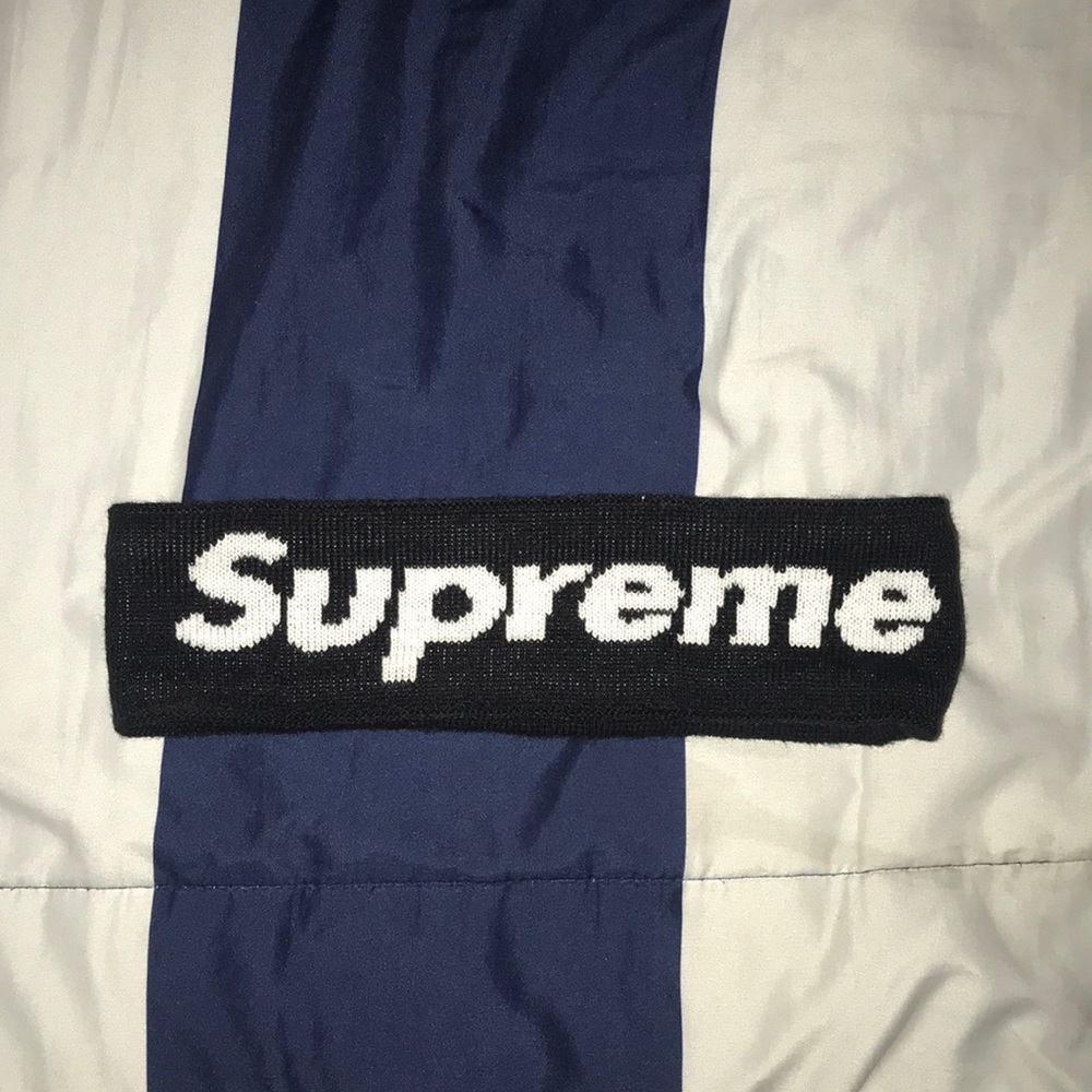 BLACK SUPREME HEADBAND